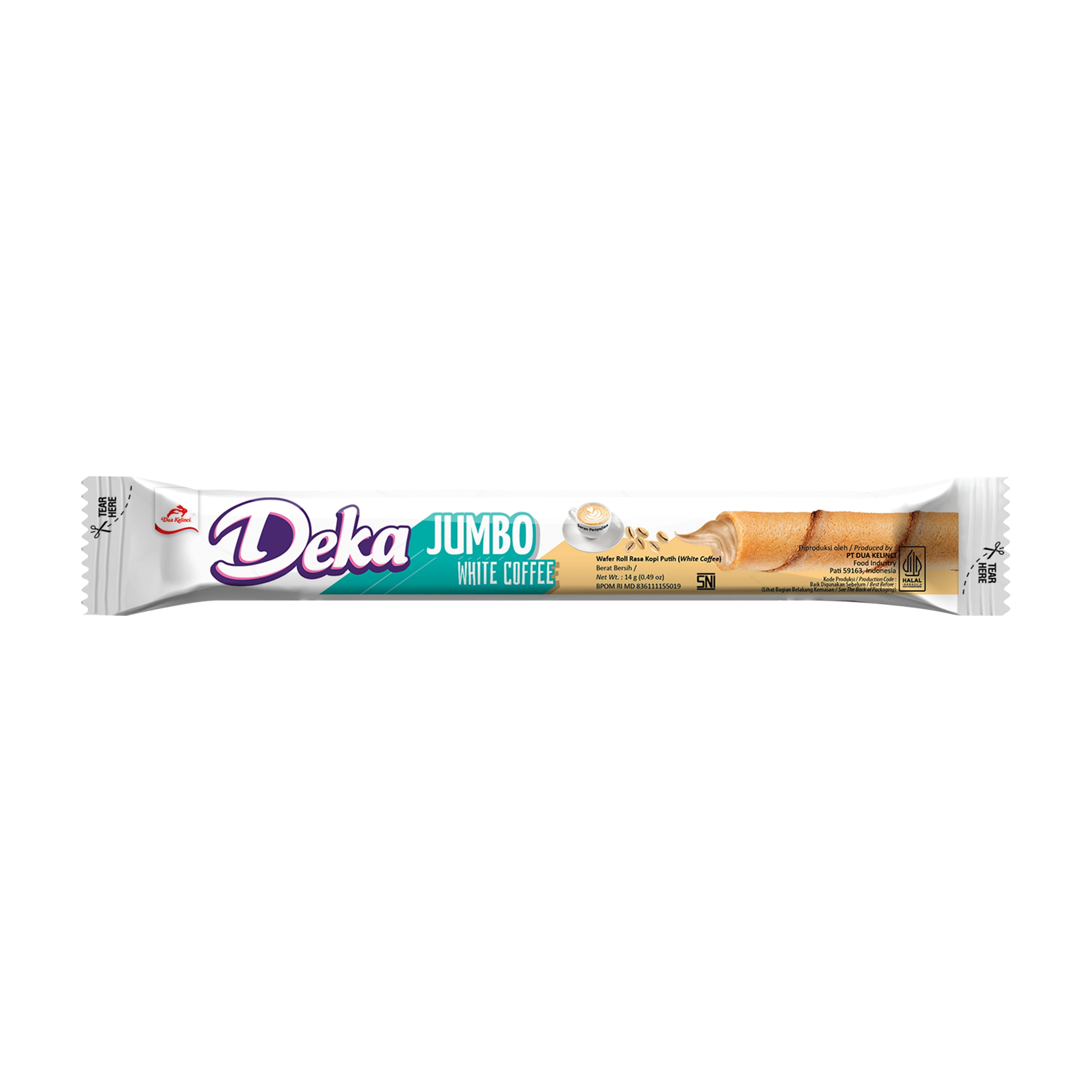 Dekat Etiket Jumbo White Coffee 14g
