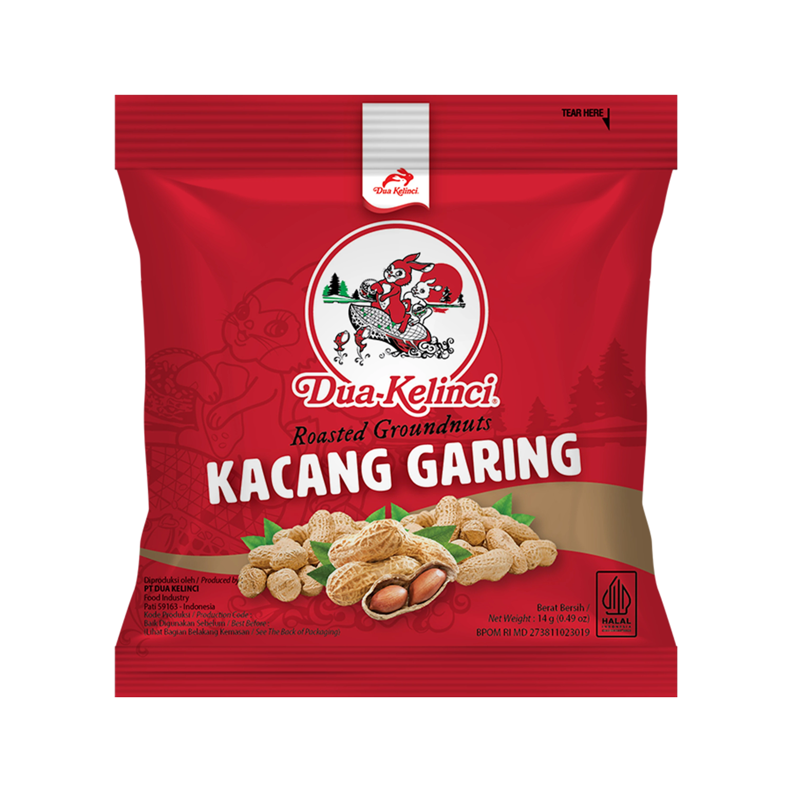 Dua Kelinci Kacang Garing 14G