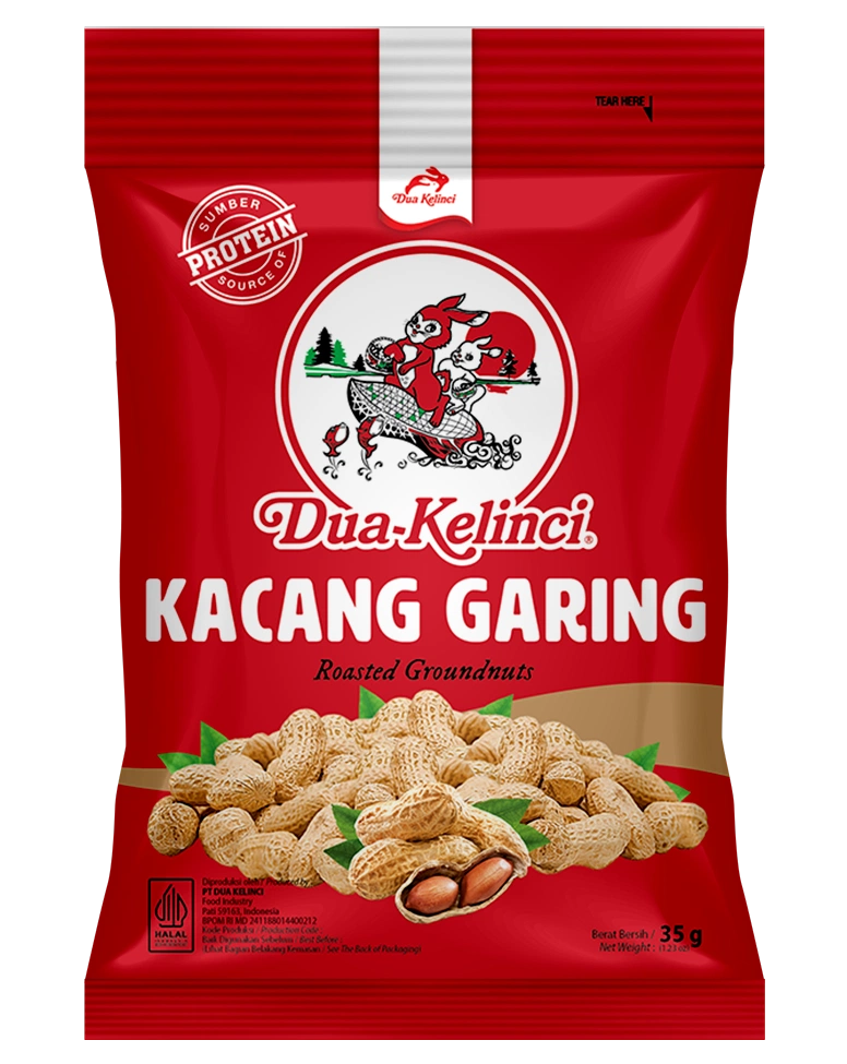 Dua Kelinci Kacang Garing 28G