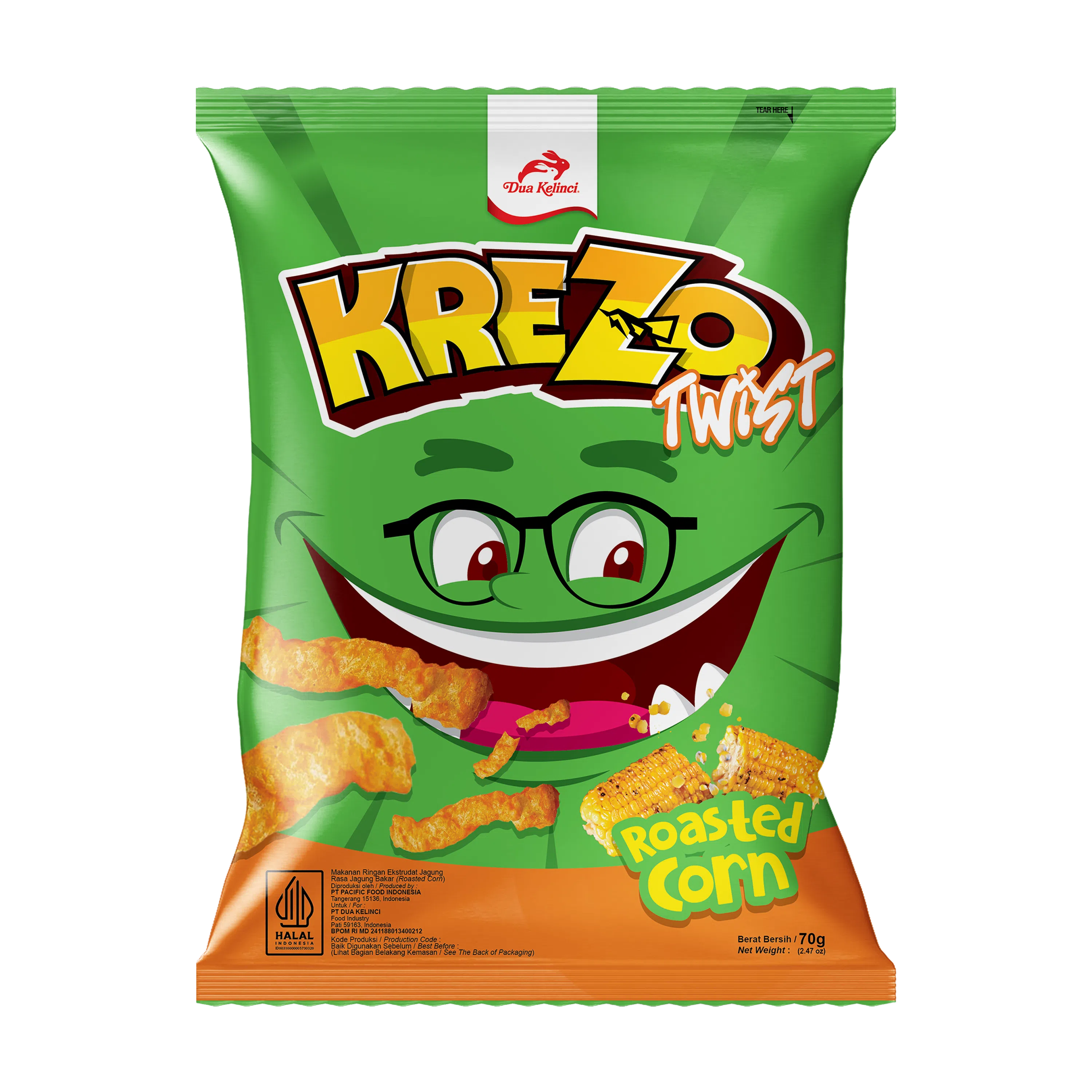 Krezo Twist Roasted Corn 70G