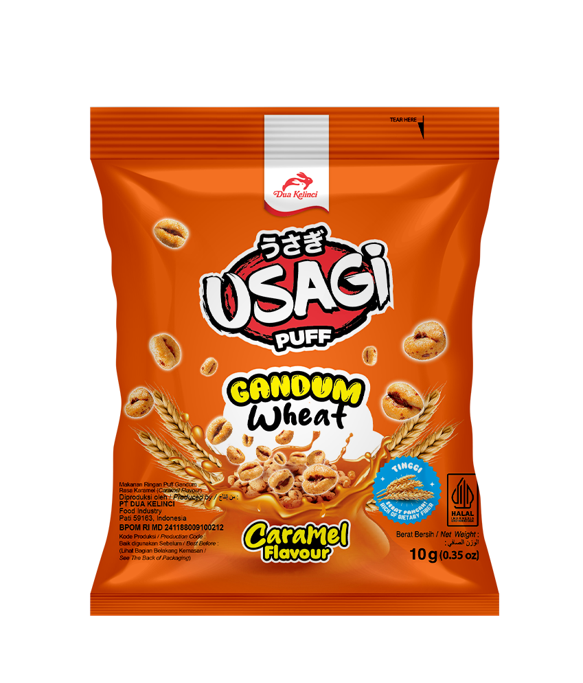 Usagi Puff Caramel 10G