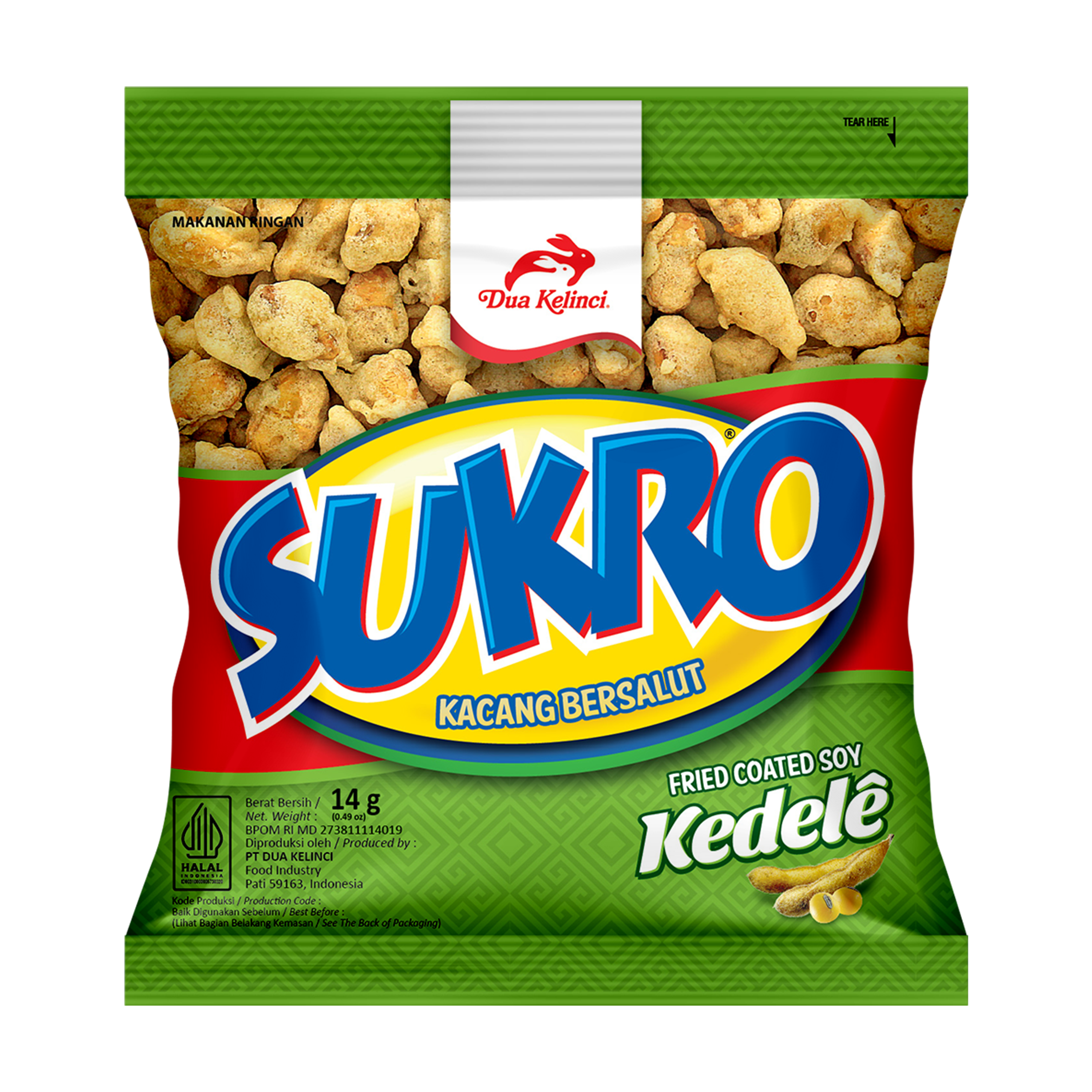 Sukro Kacang Goreng Kedele 14G