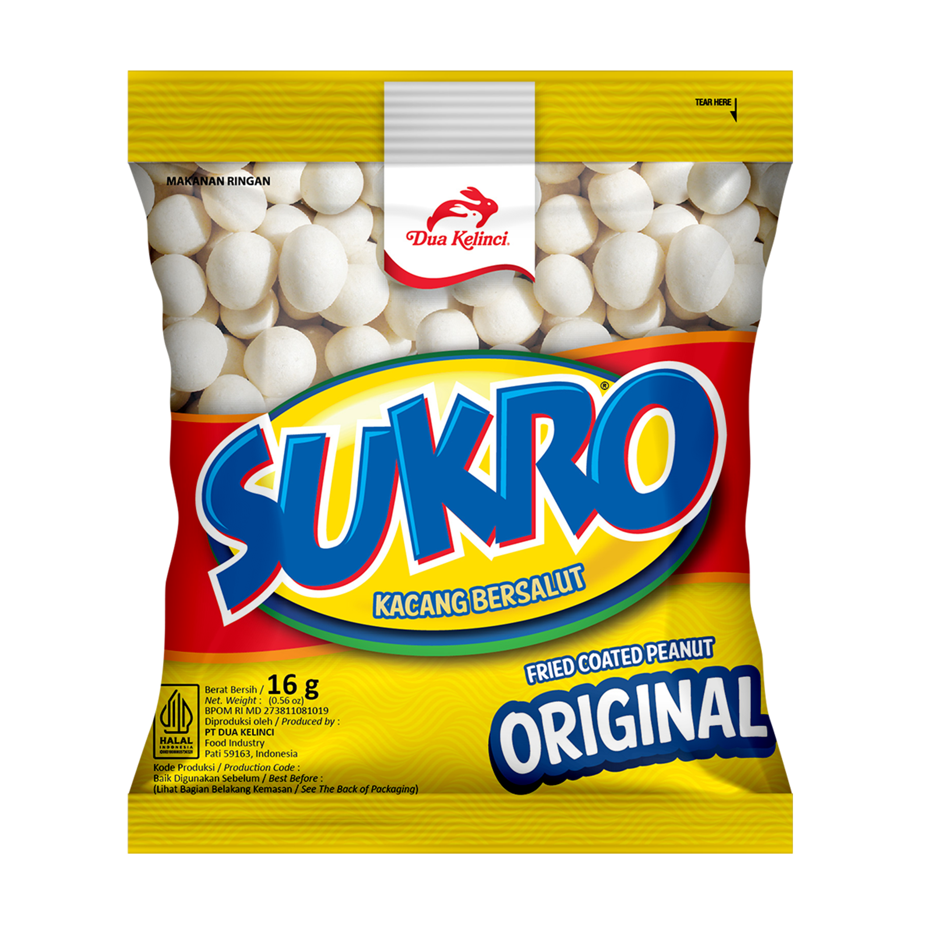 Sukro Kacang Goreng Original 16G