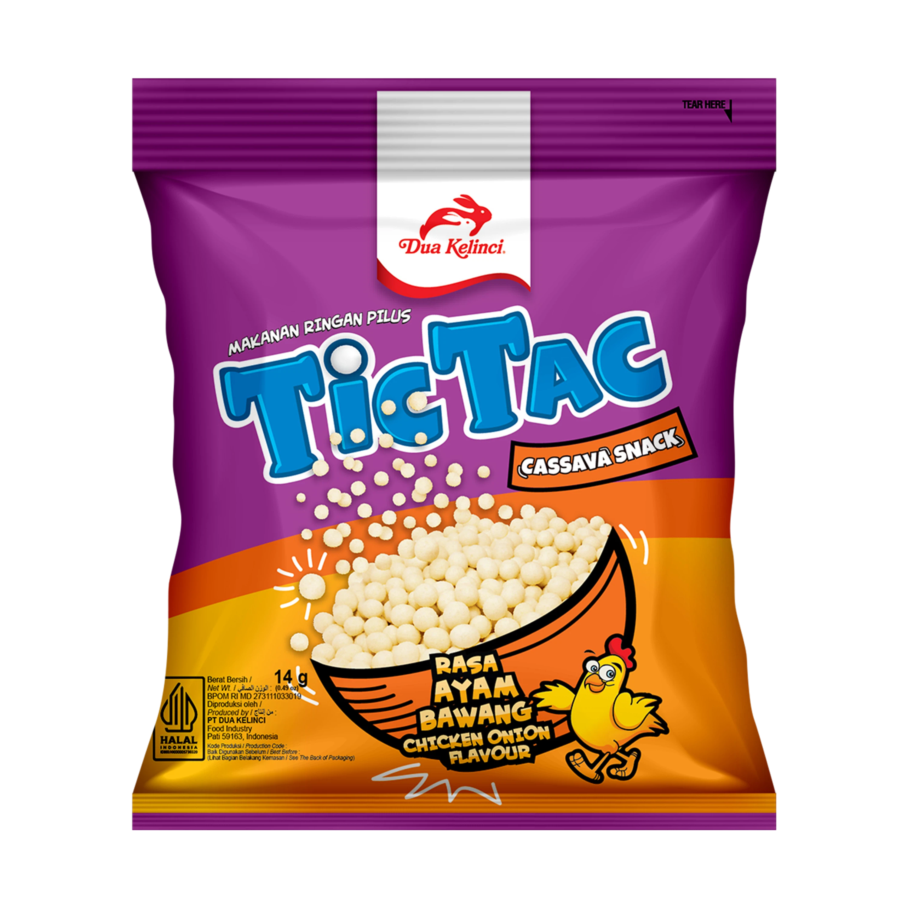 Tic Tac Ayam Bawang 14G