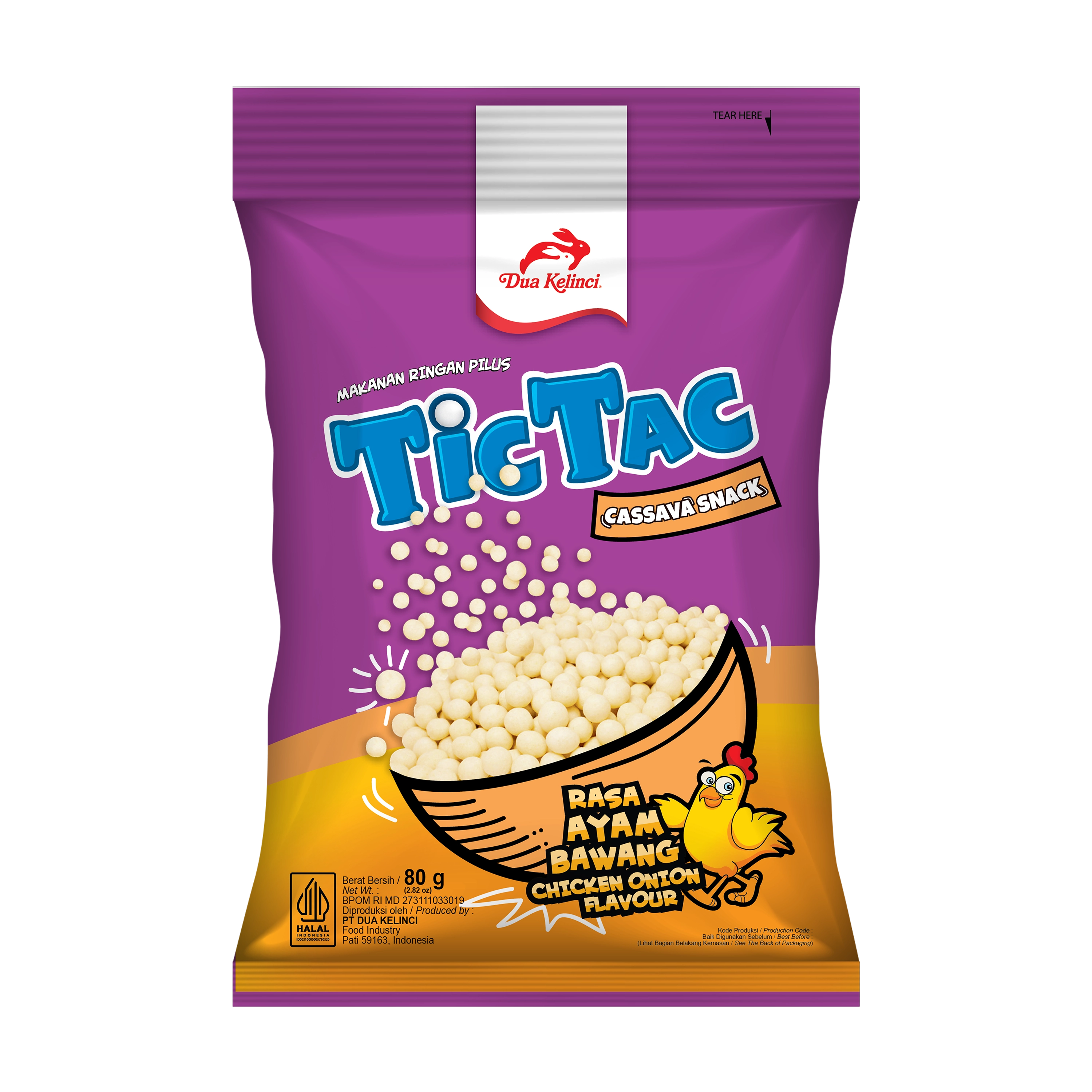 Tic Tac Ayam Bawang 80g