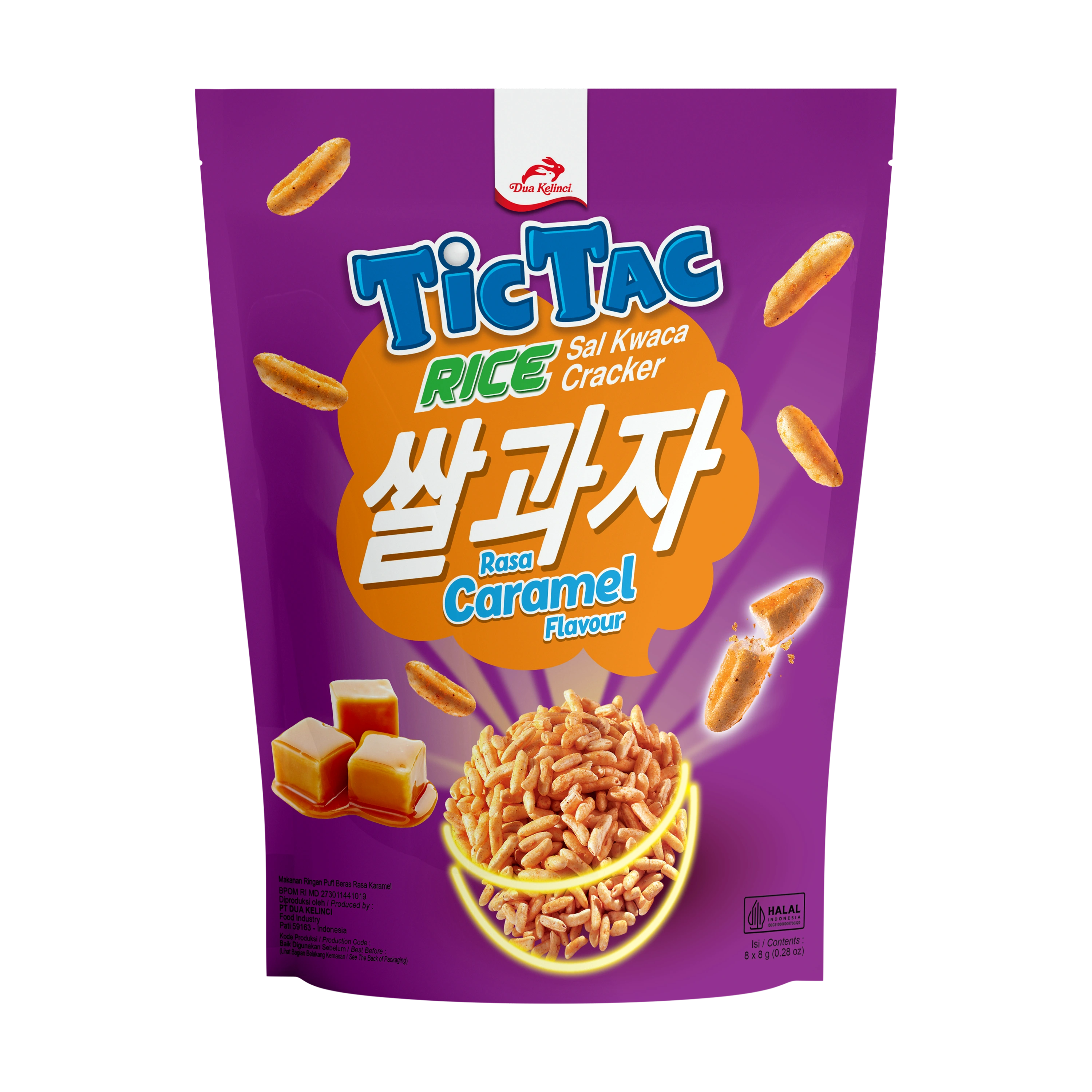 Tic Tac Pouch Rice Caramel 8g