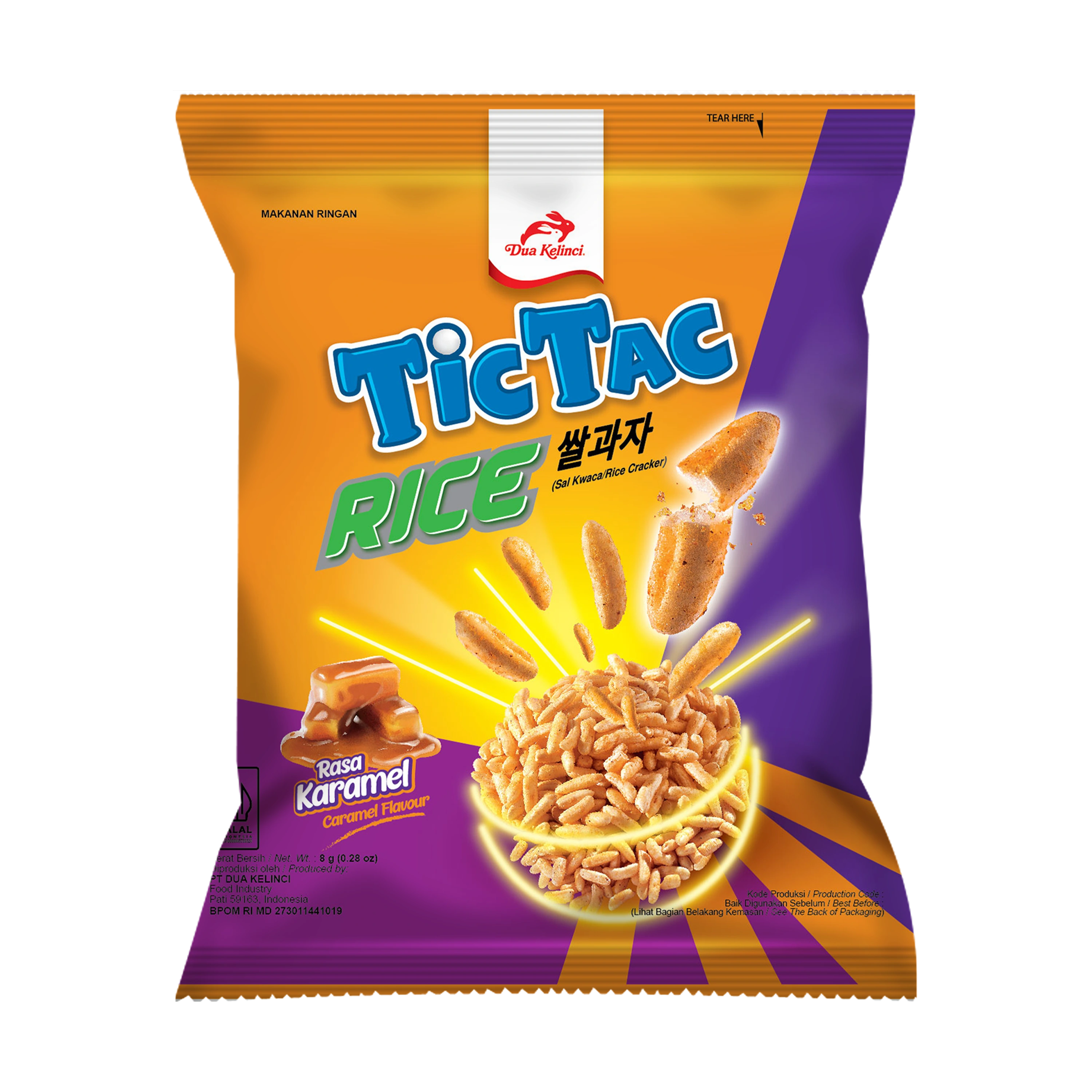 Tic Tac Rice Caramel 8g
