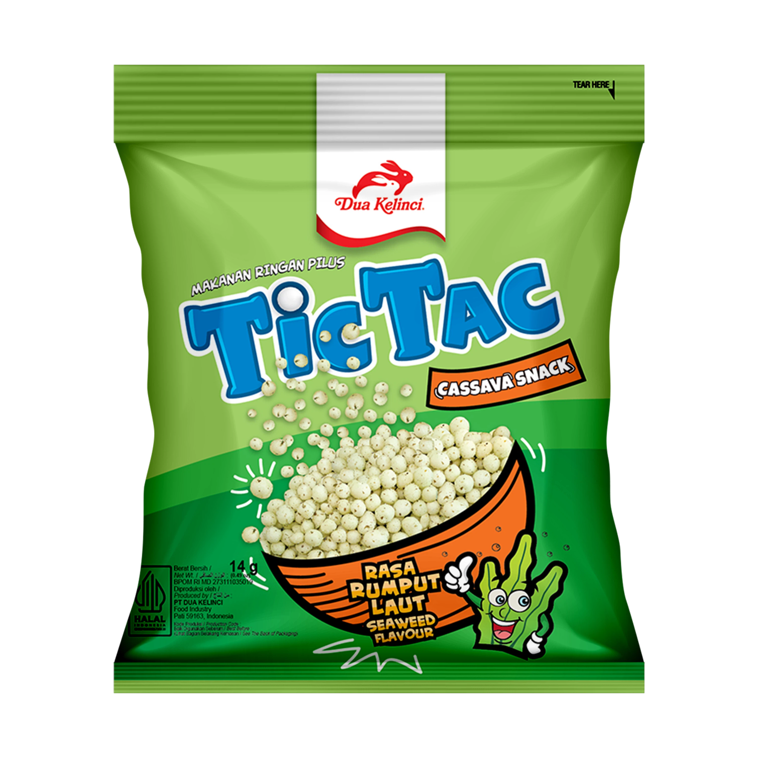 Tic Tac Rumput Laut 14G