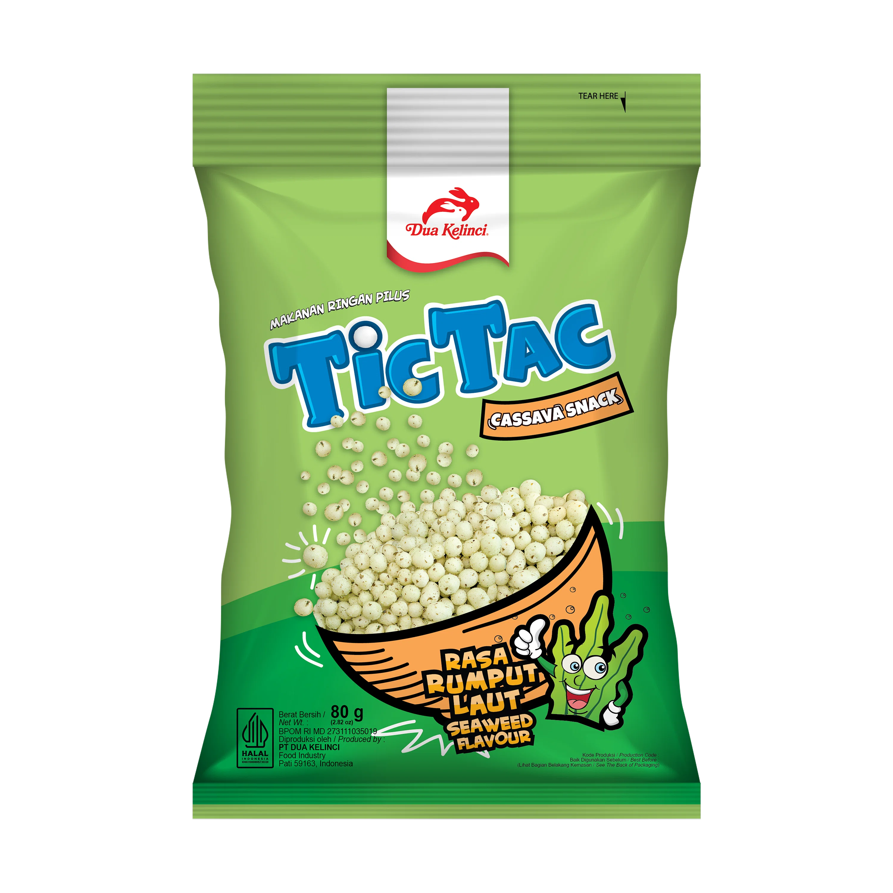 Tic Tac Rumput Laut 80G