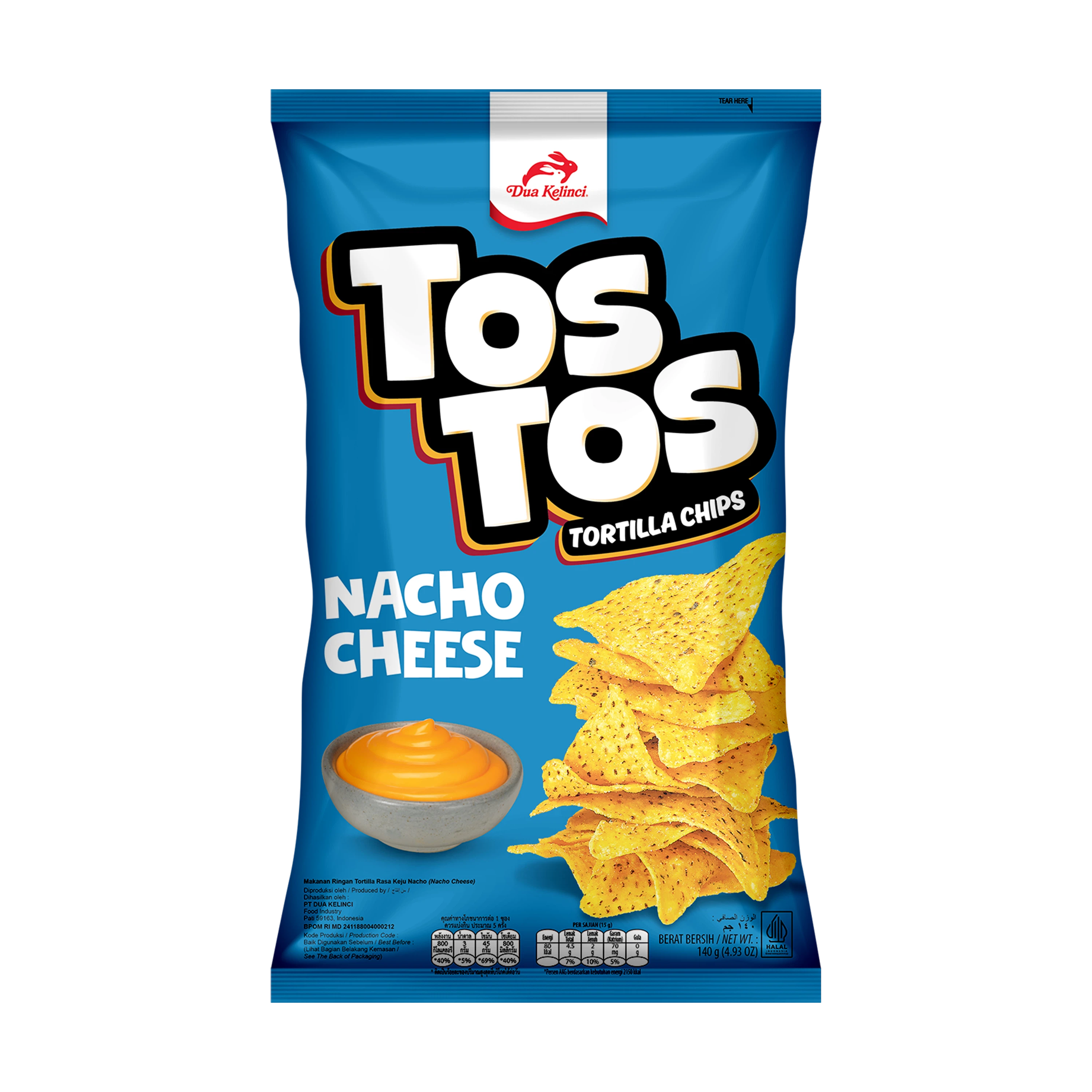 TosTos Nachos Cheese 140G
