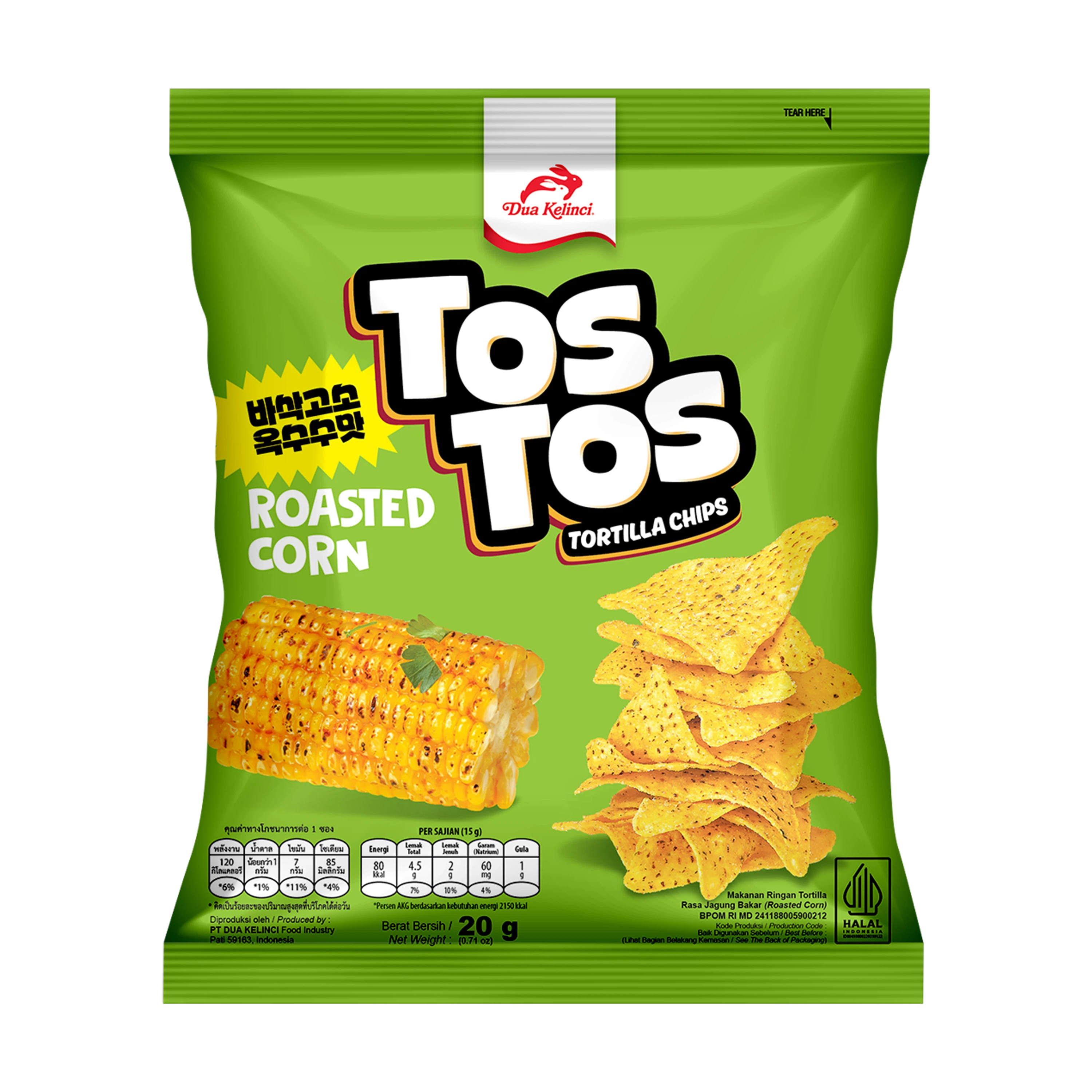 TosTos Corn Flavour 20G