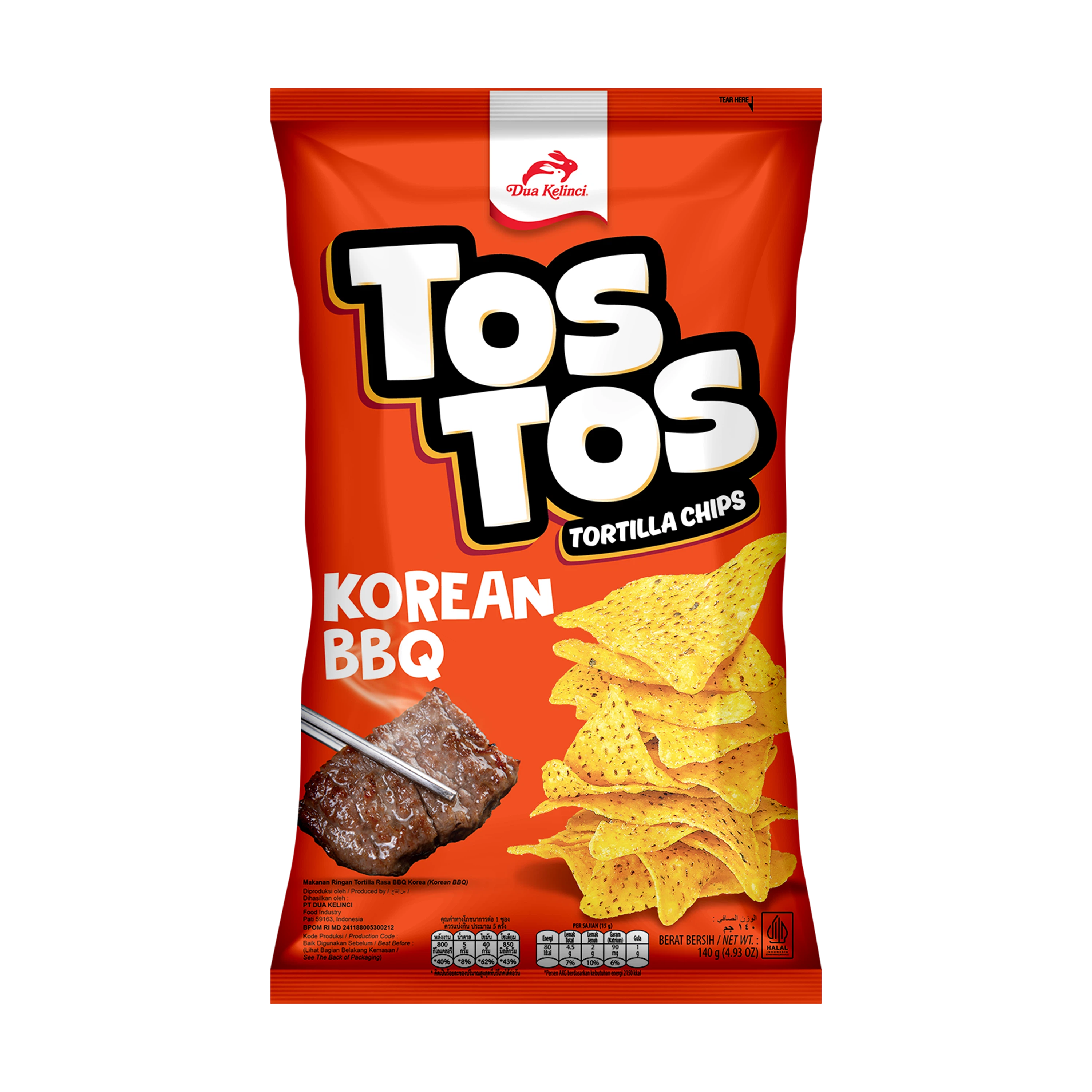 TosTos Korean BBQ 140G