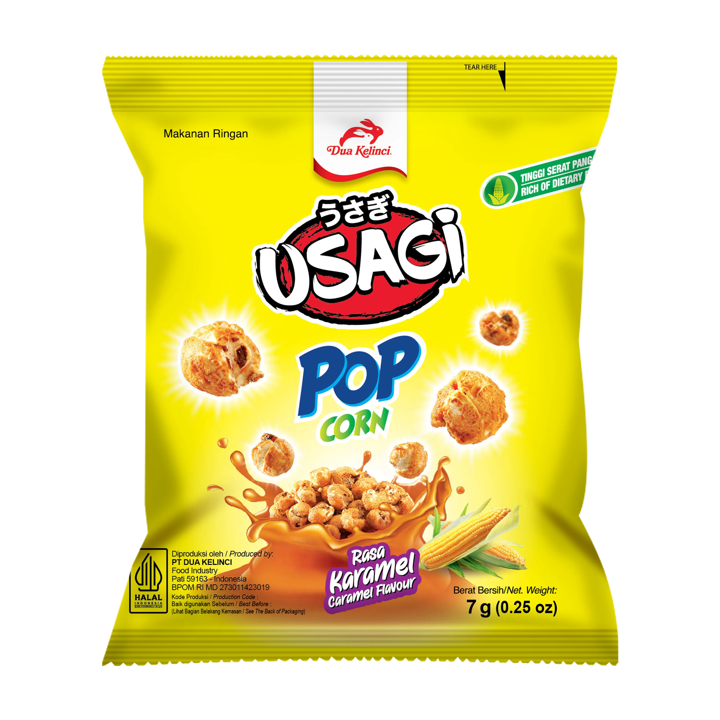 Usagi Pop Corn Caramel 7G